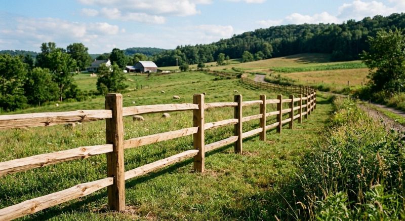 Rail Fence Replacement in Roseville, CA