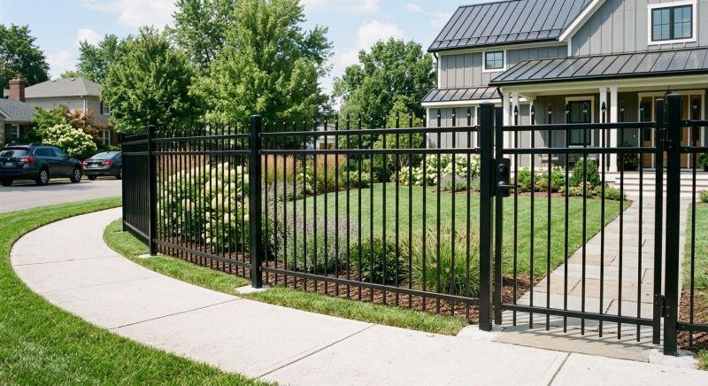 Steel Fence Construction in Des Moines, IA
