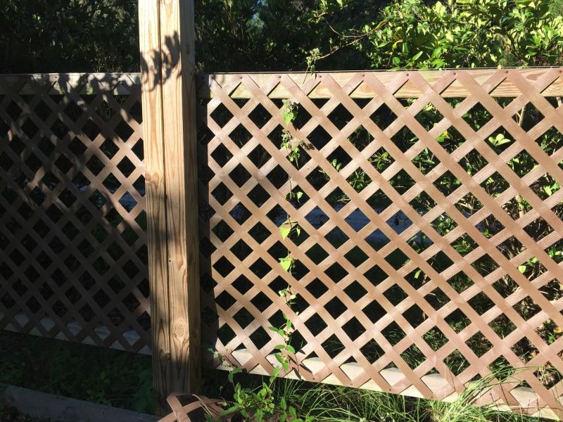 Wood Privacy Lattice Service