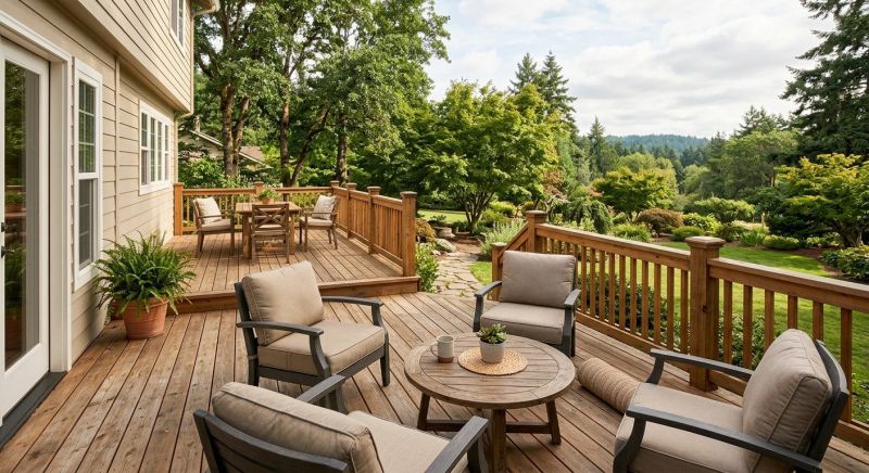 Wooden Veranda Construction in Worcester, MA